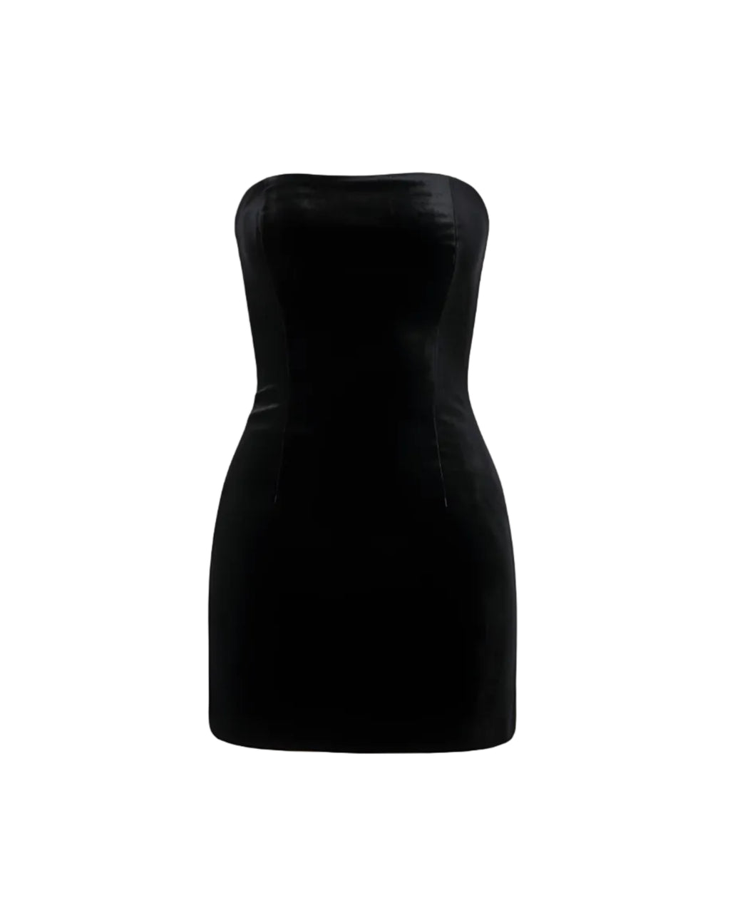 Velvet Bustier Mini Dress