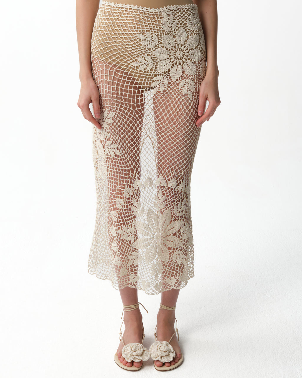Crochet Midi Skirt