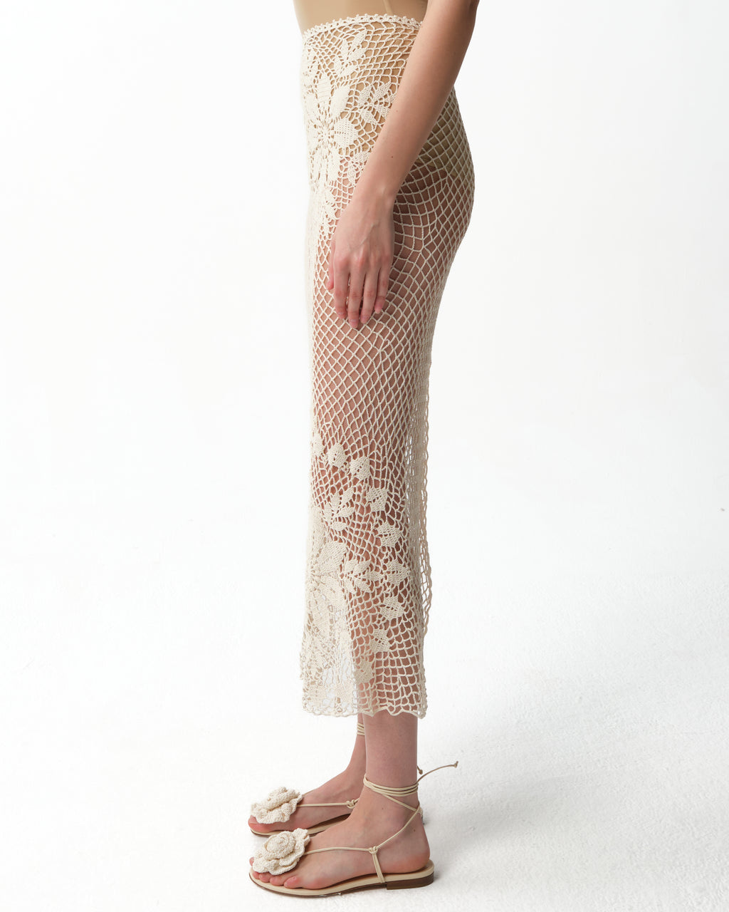Crochet Midi Skirt