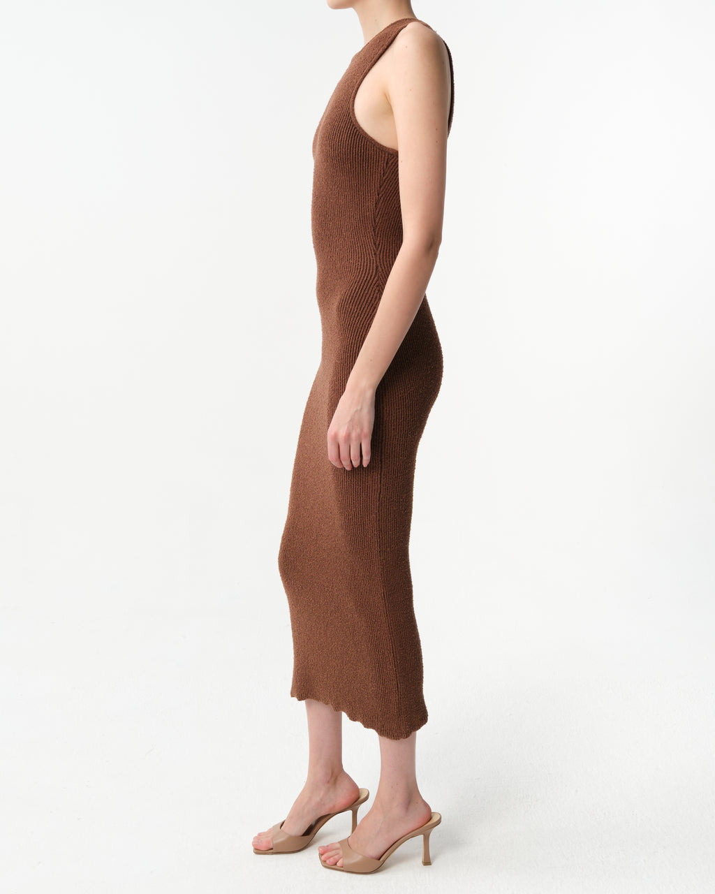 Sculptural Midi Dress