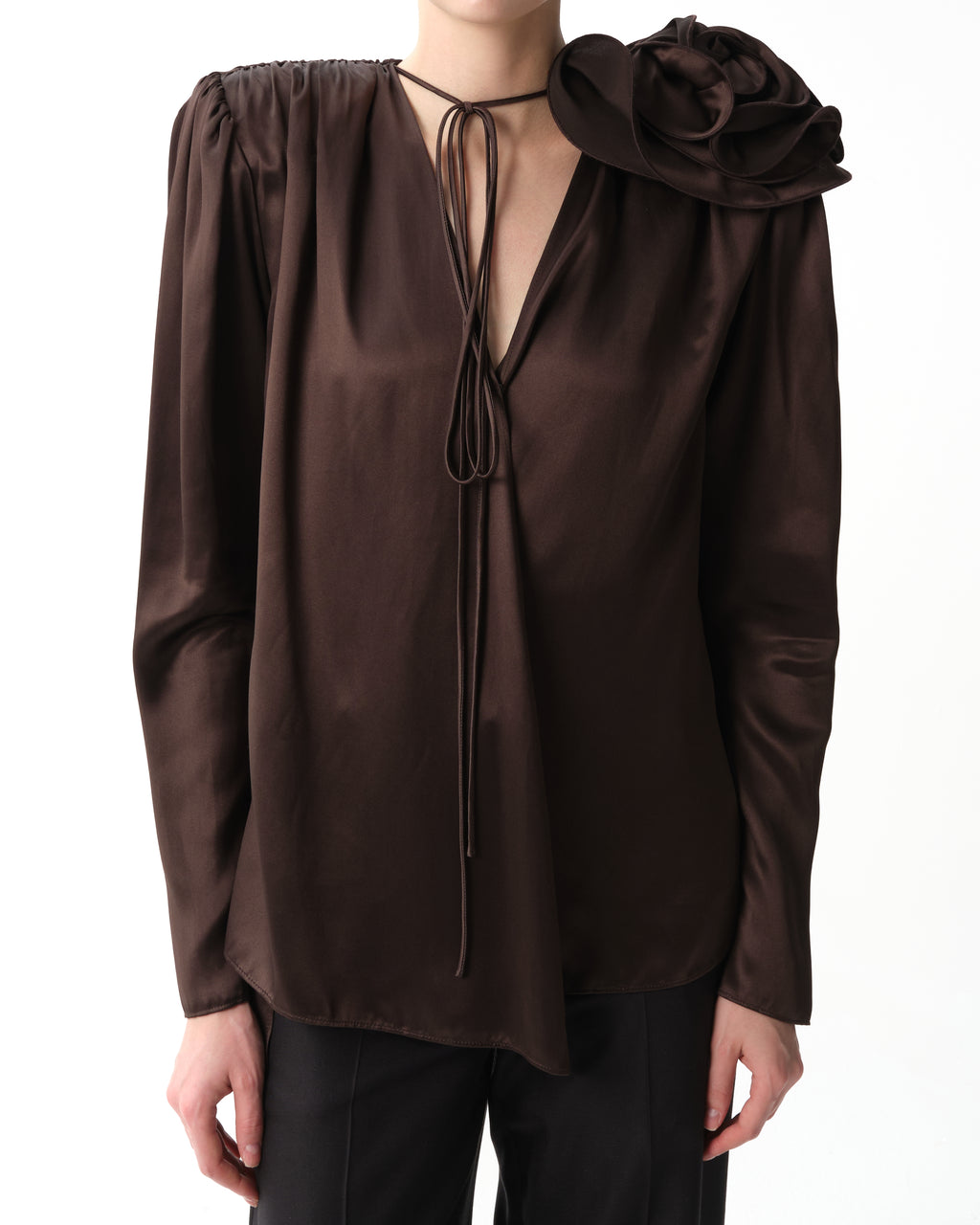 Flower-Detailing Top