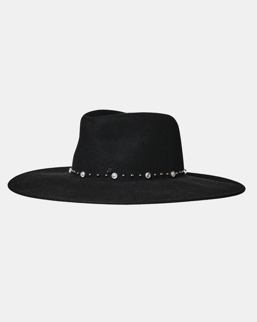 Crystal-Embellished Hat