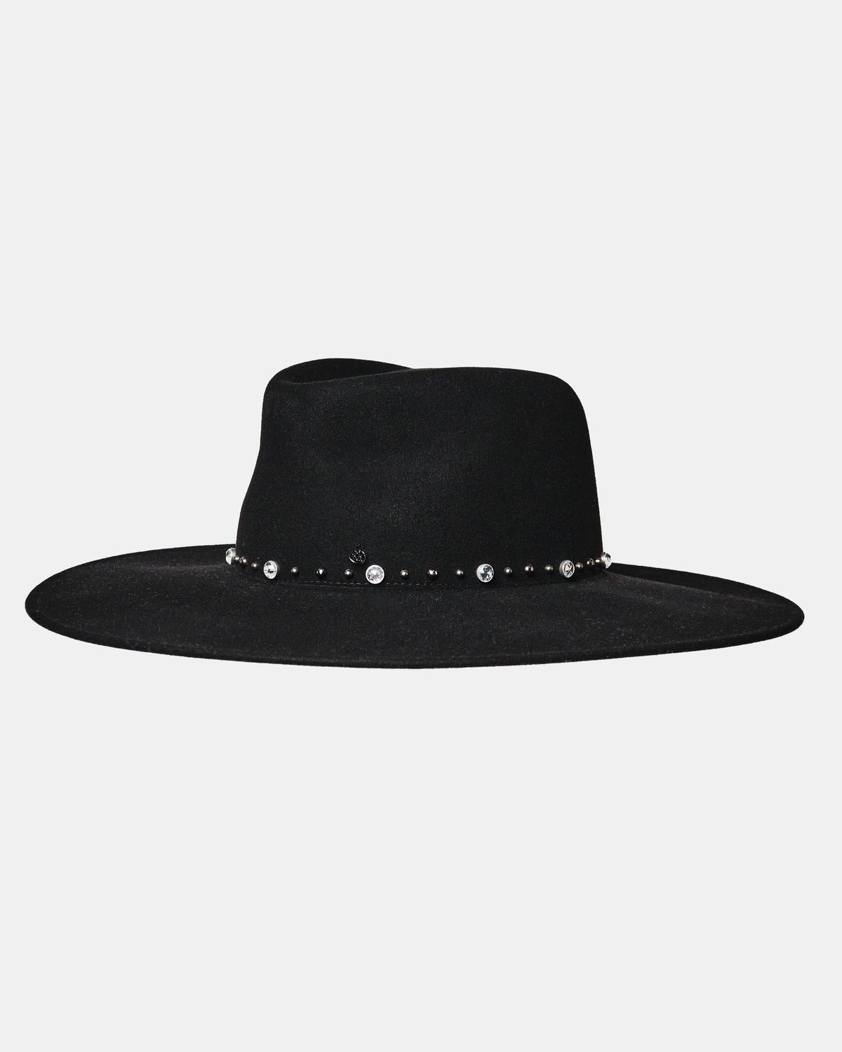 Crystal-Embellished Hat