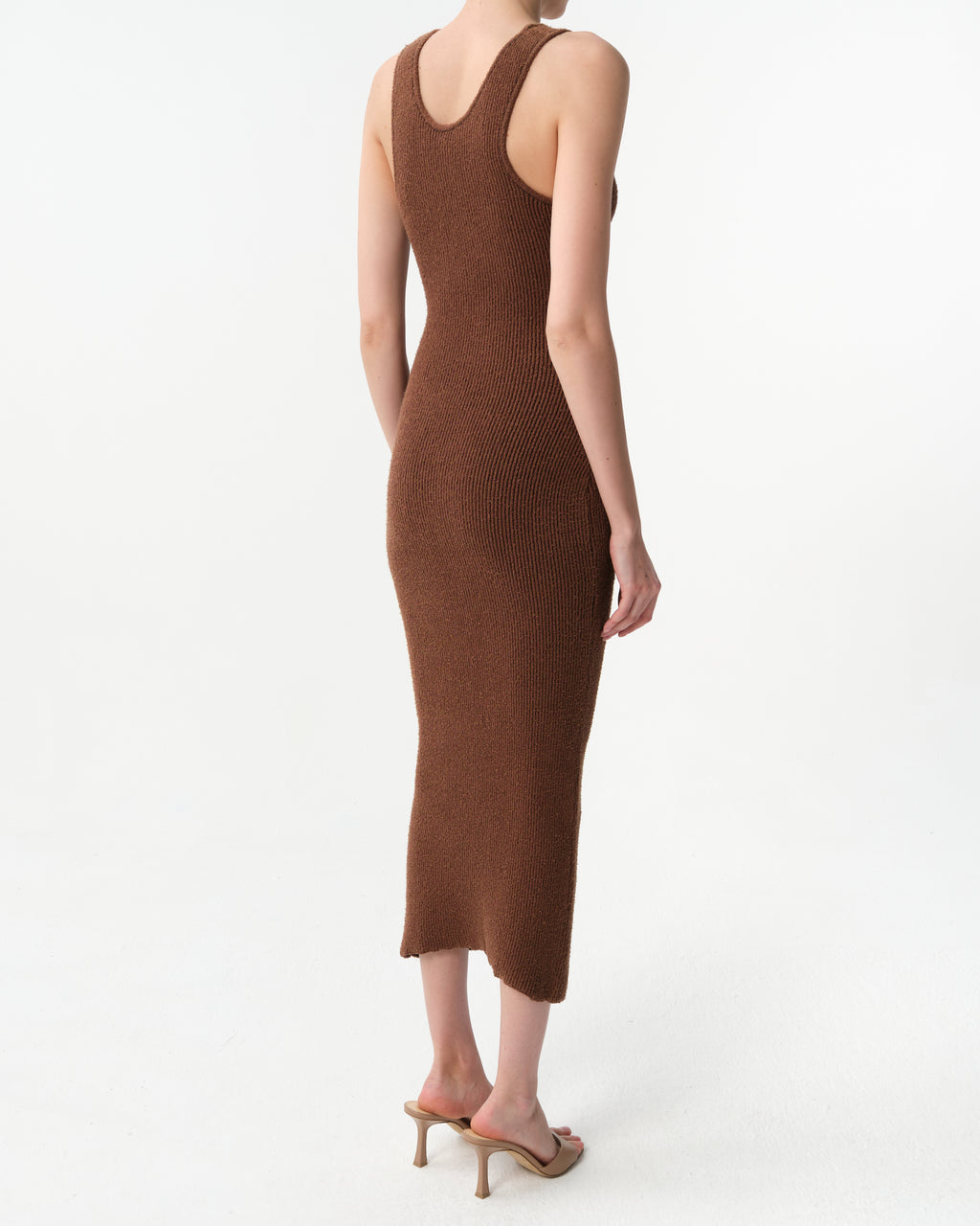 Sculptural Midi Dress