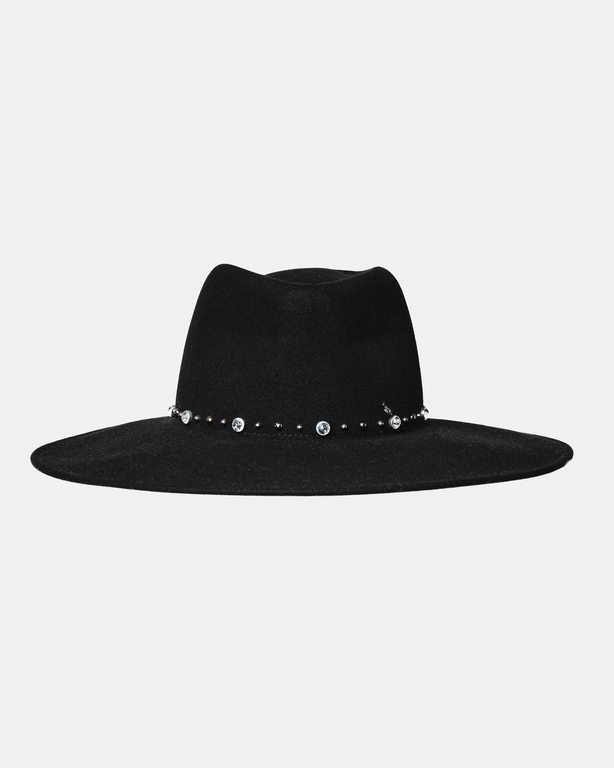 Crystal-Embellished Hat