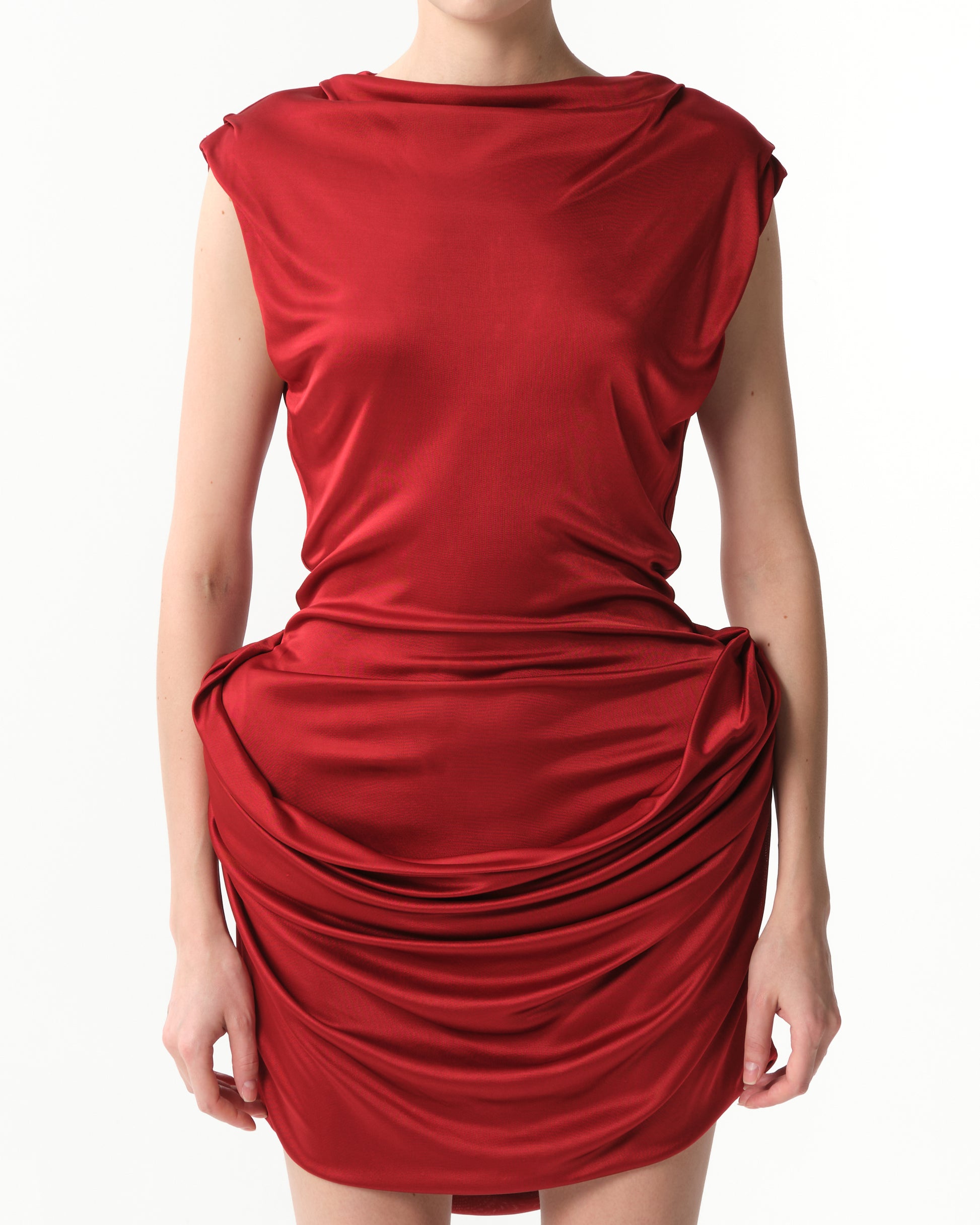 Draped Minidress