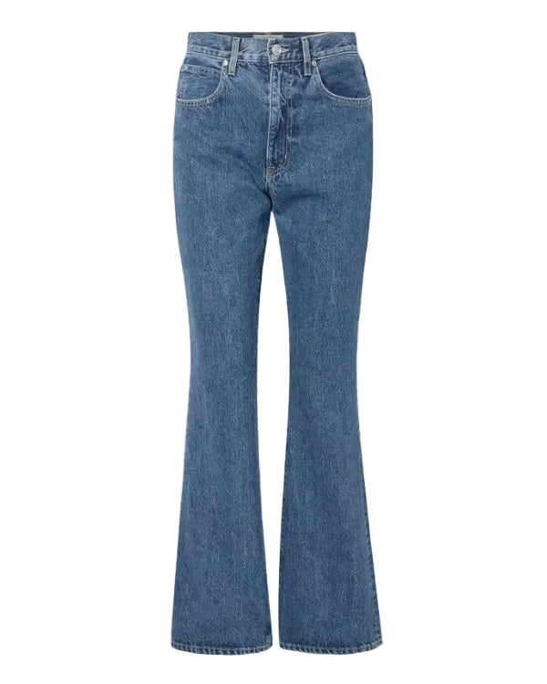 High-Rise Flared Jeans