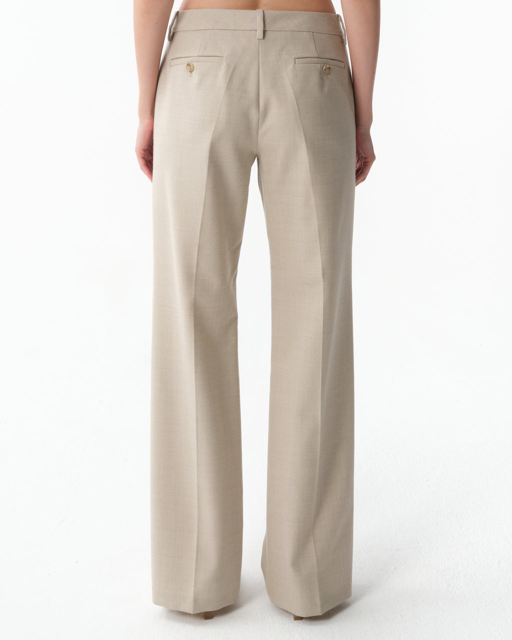 Front-Pleat Classic Trousers