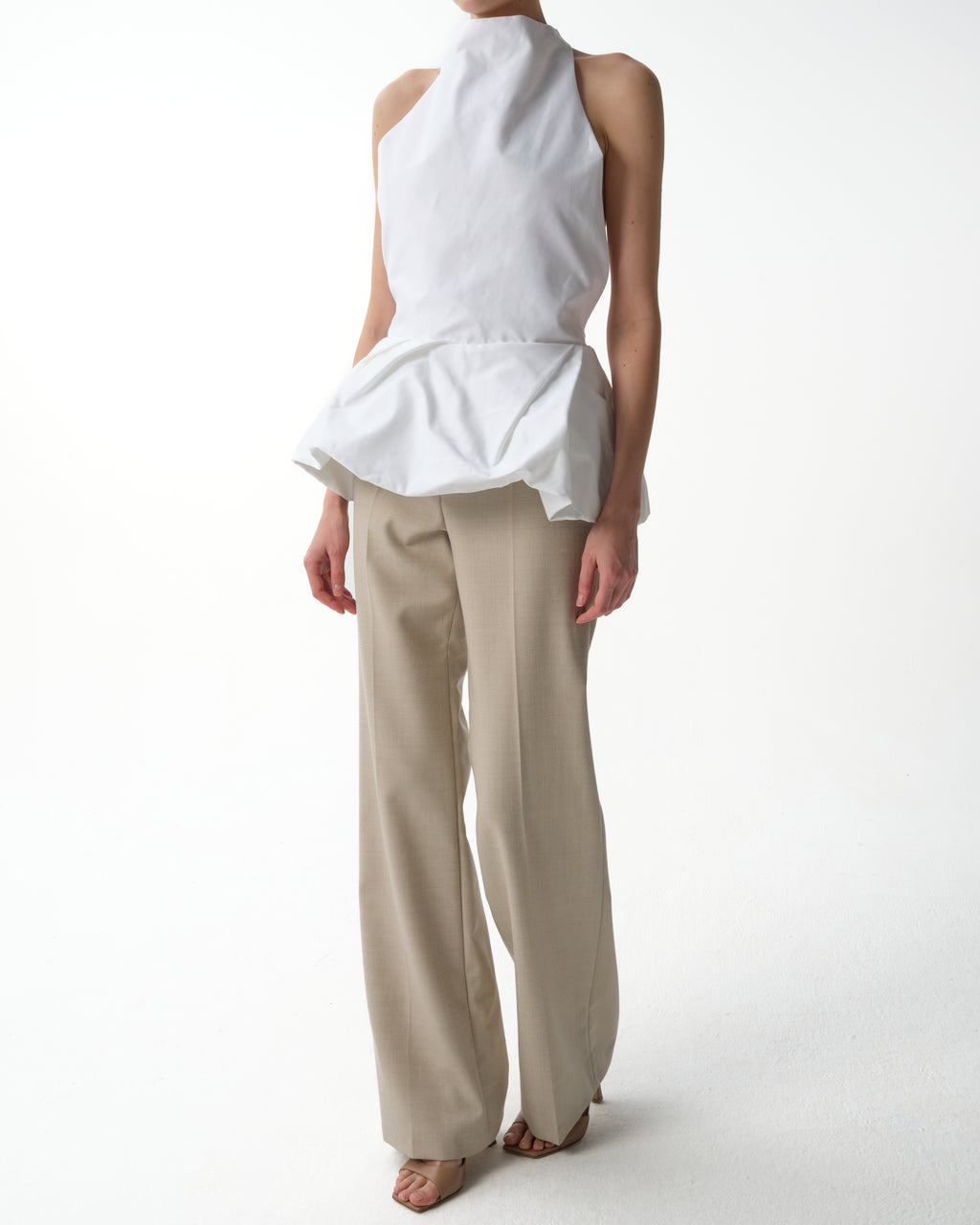 Front-Pleat Classic Trousers