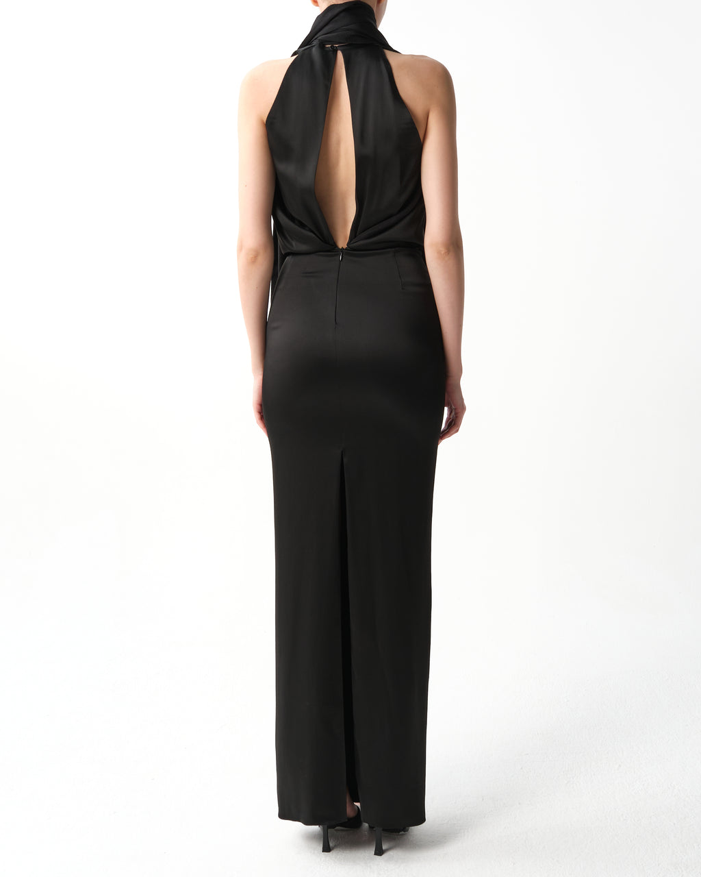 Black Adiance Halterneck Dress