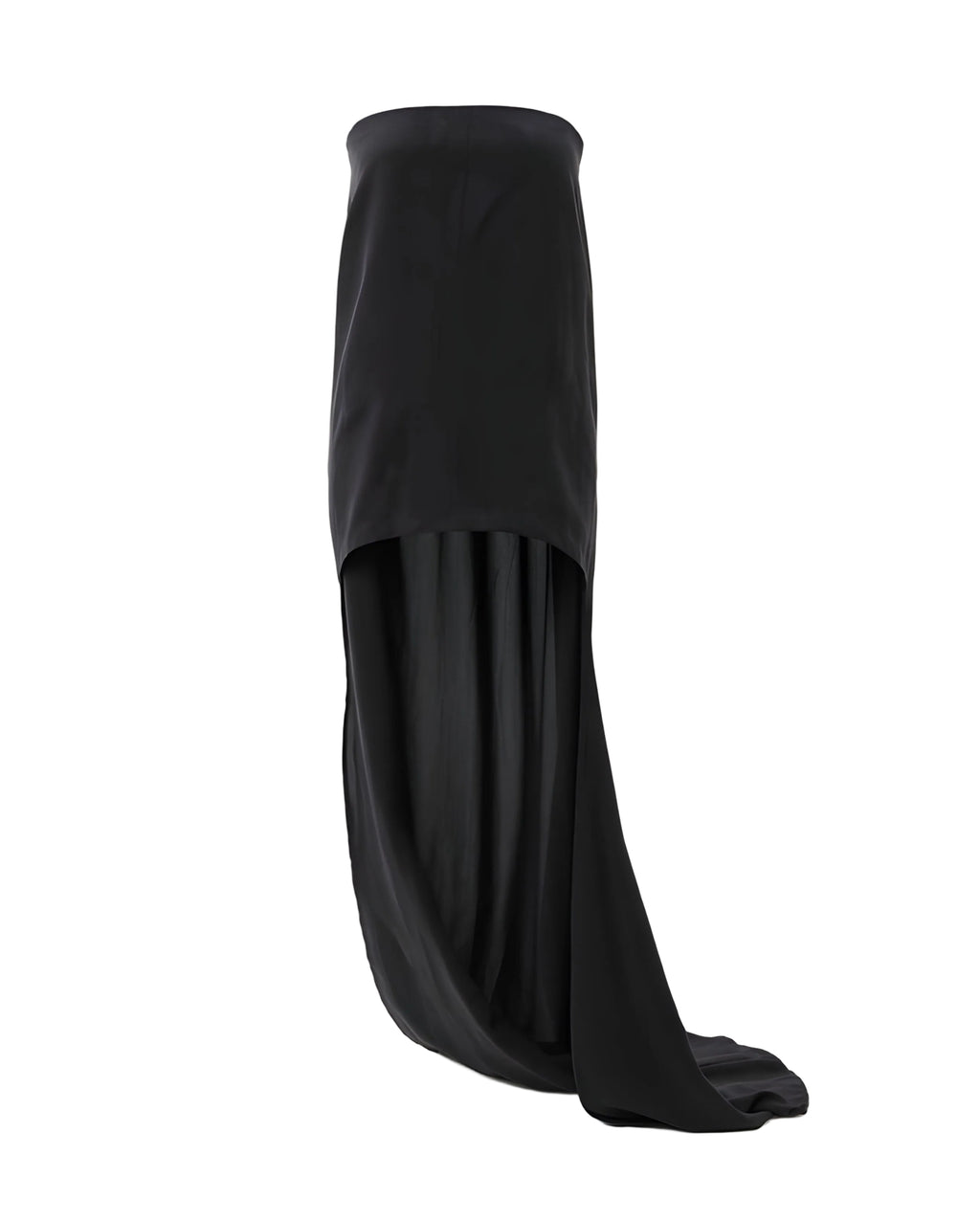 Long Train Silk Top