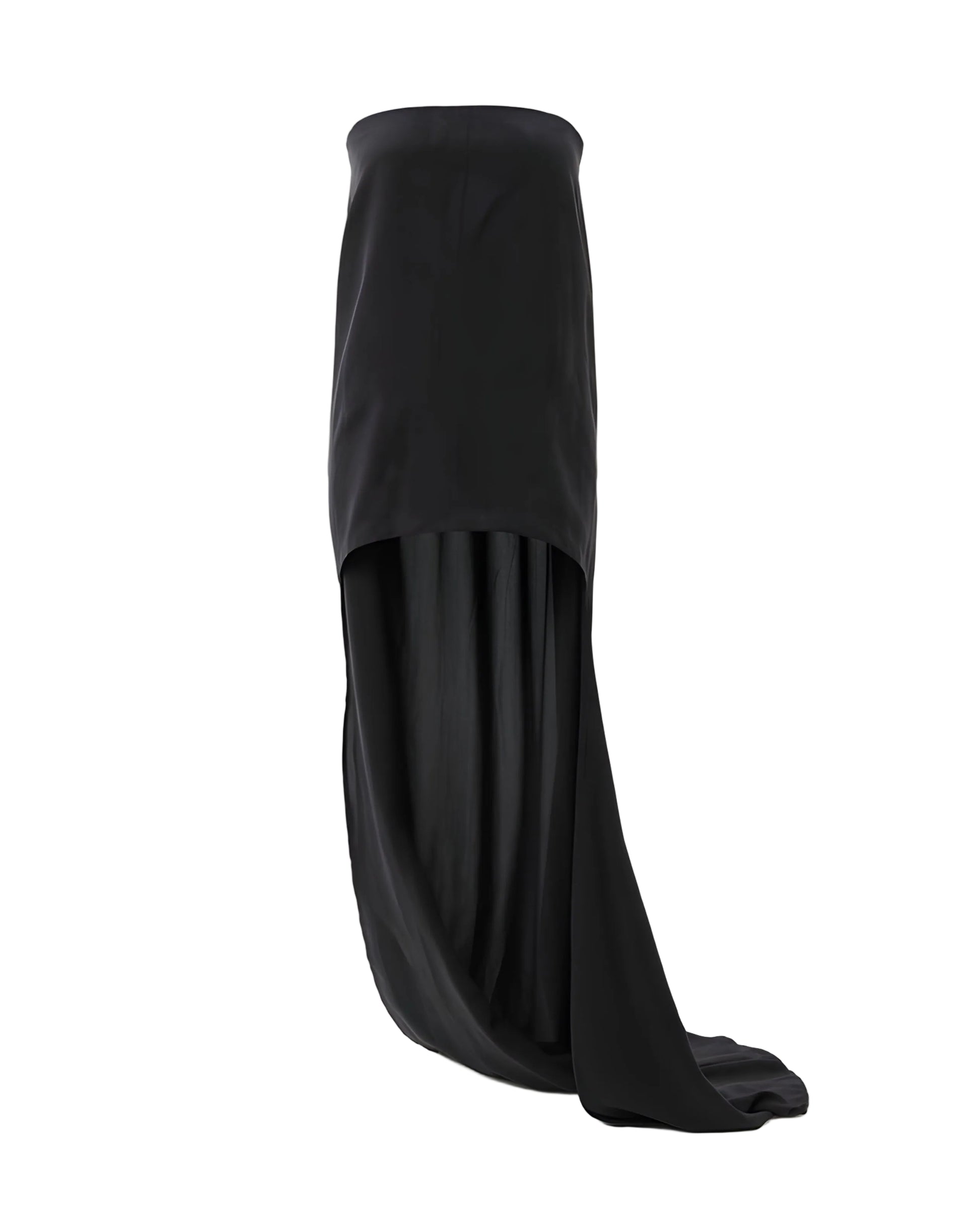 Long Train Silk Top