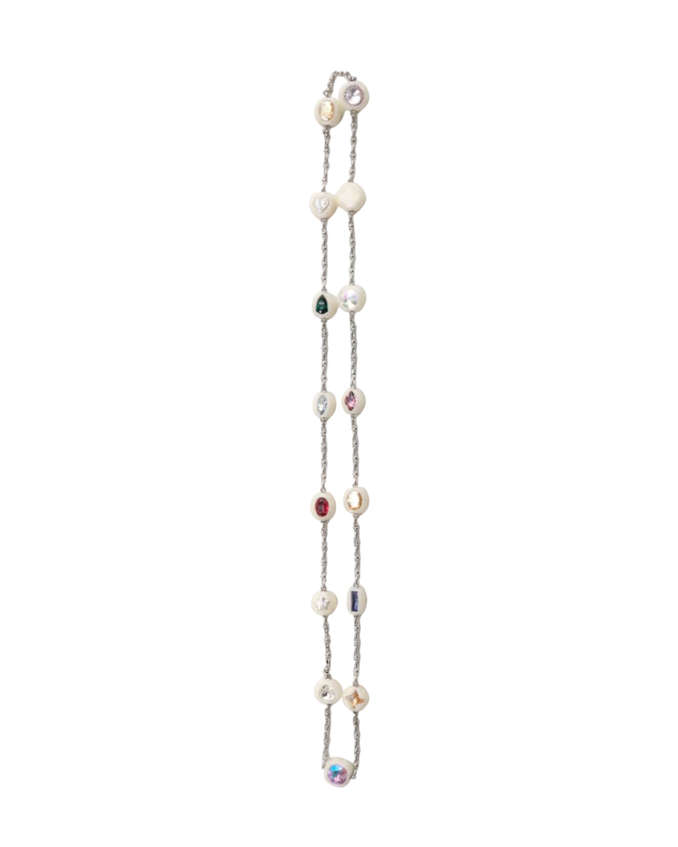 Rhodium Plated Necklace