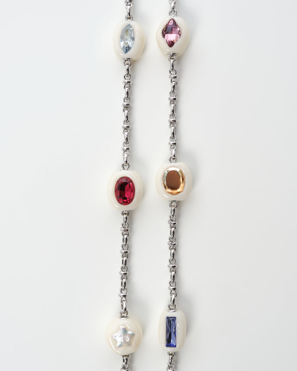 Rhodium Plated Necklace