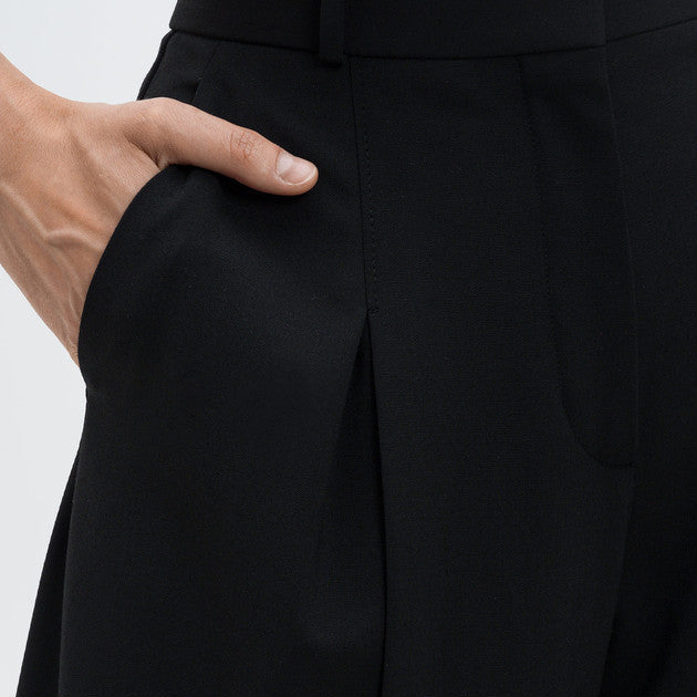 Del Core trousers wide leg black