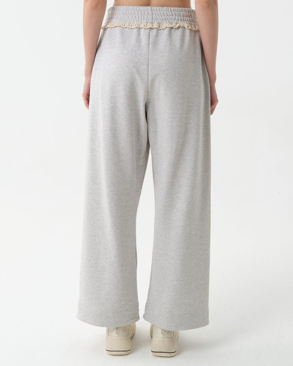 Lace-Detail Sweatpants