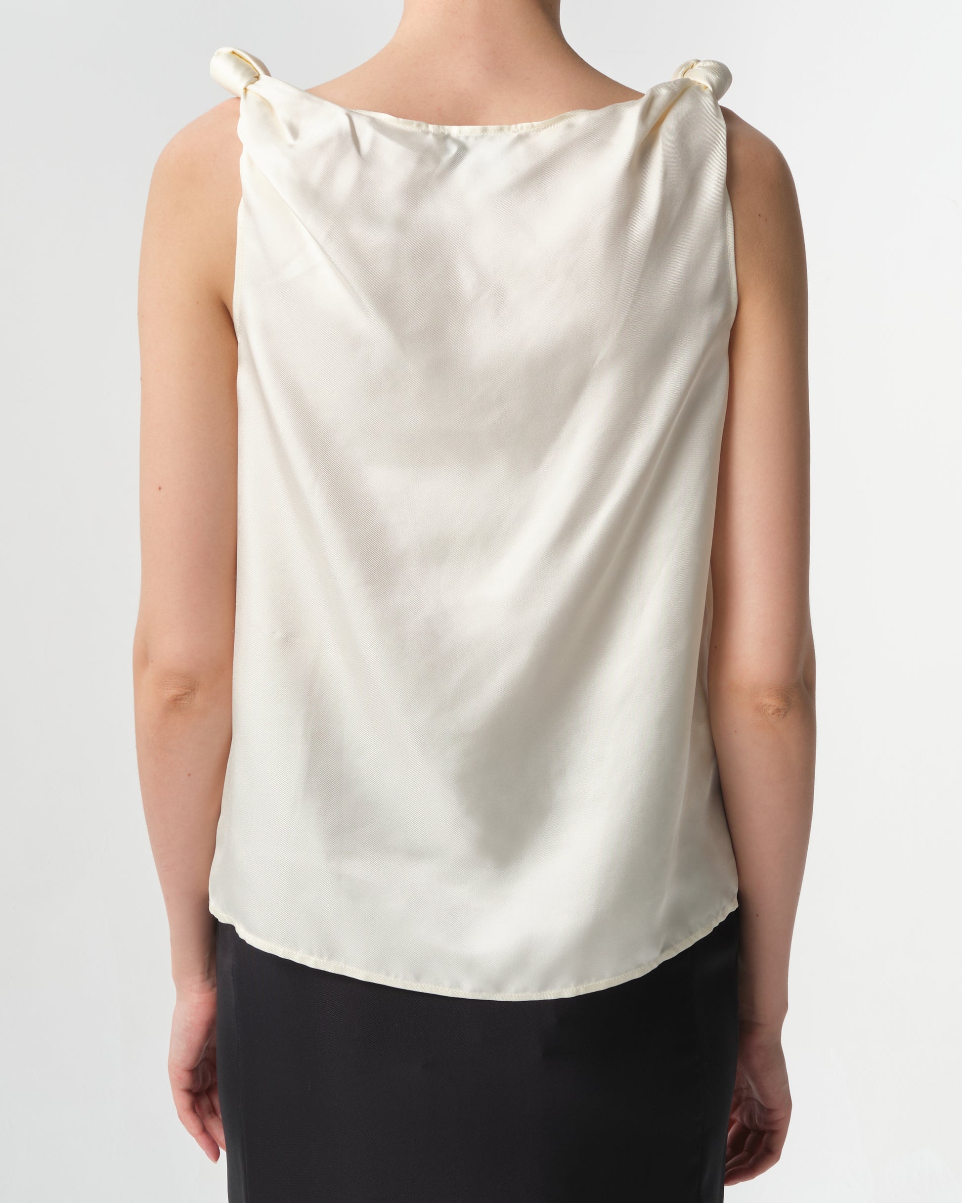 Remy Draped Silk Top