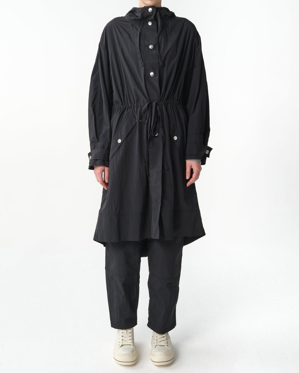 Hooded Parka in Nylon