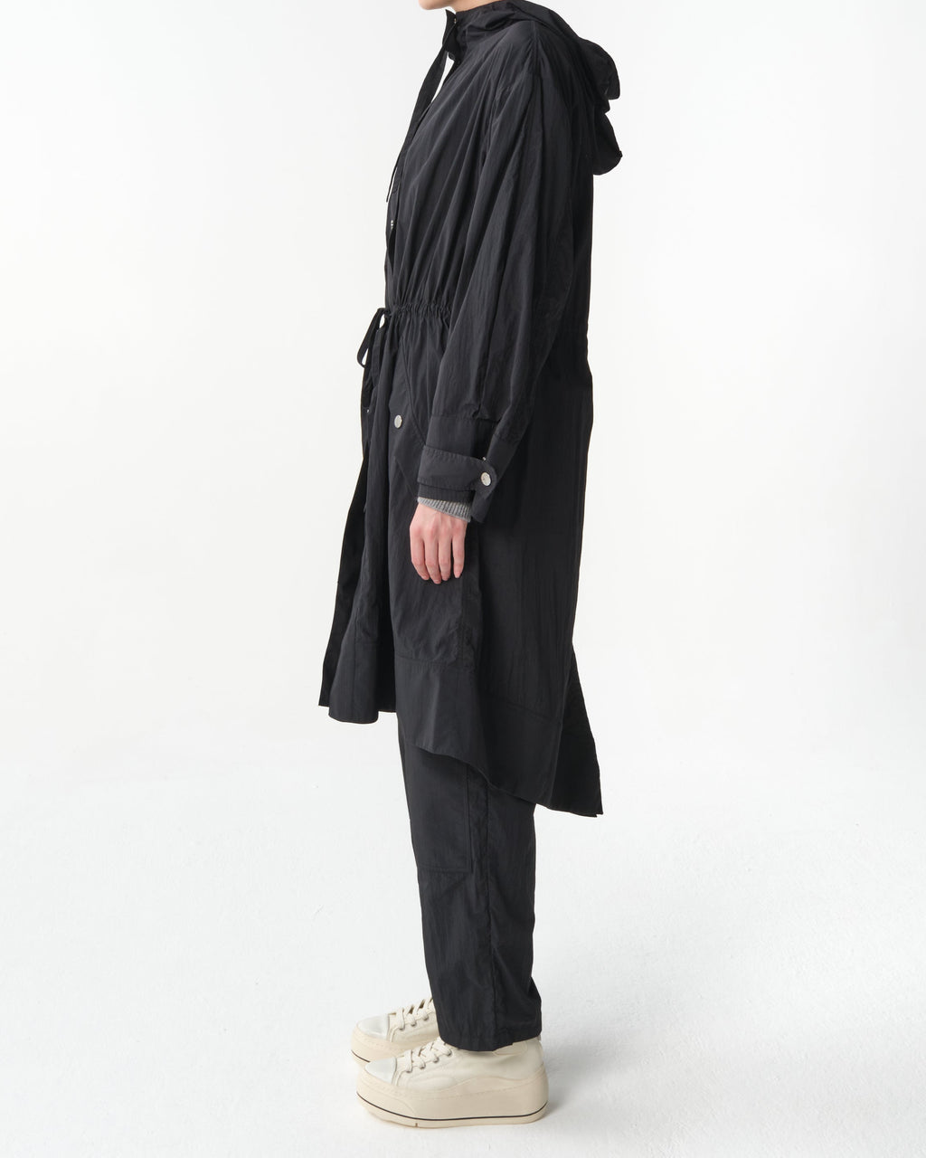 Hooded Parka in Nylon