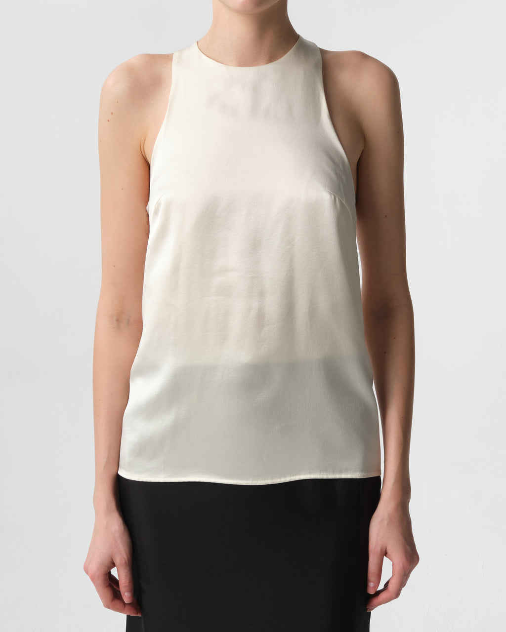 Estor Silk Satin Tank Top