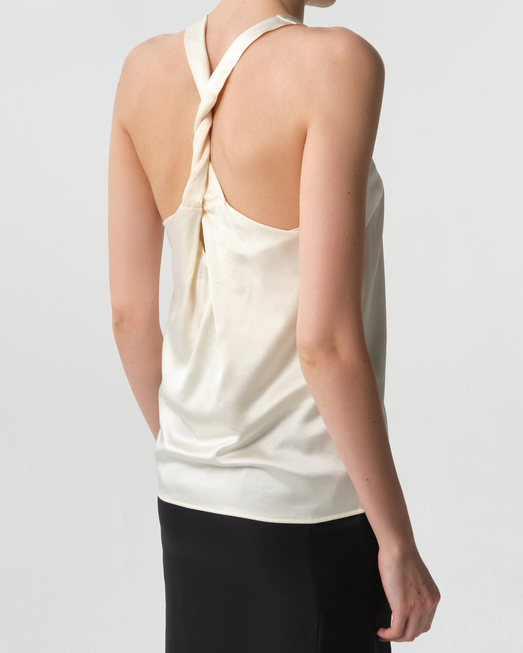 Estor Silk Satin Tank Top