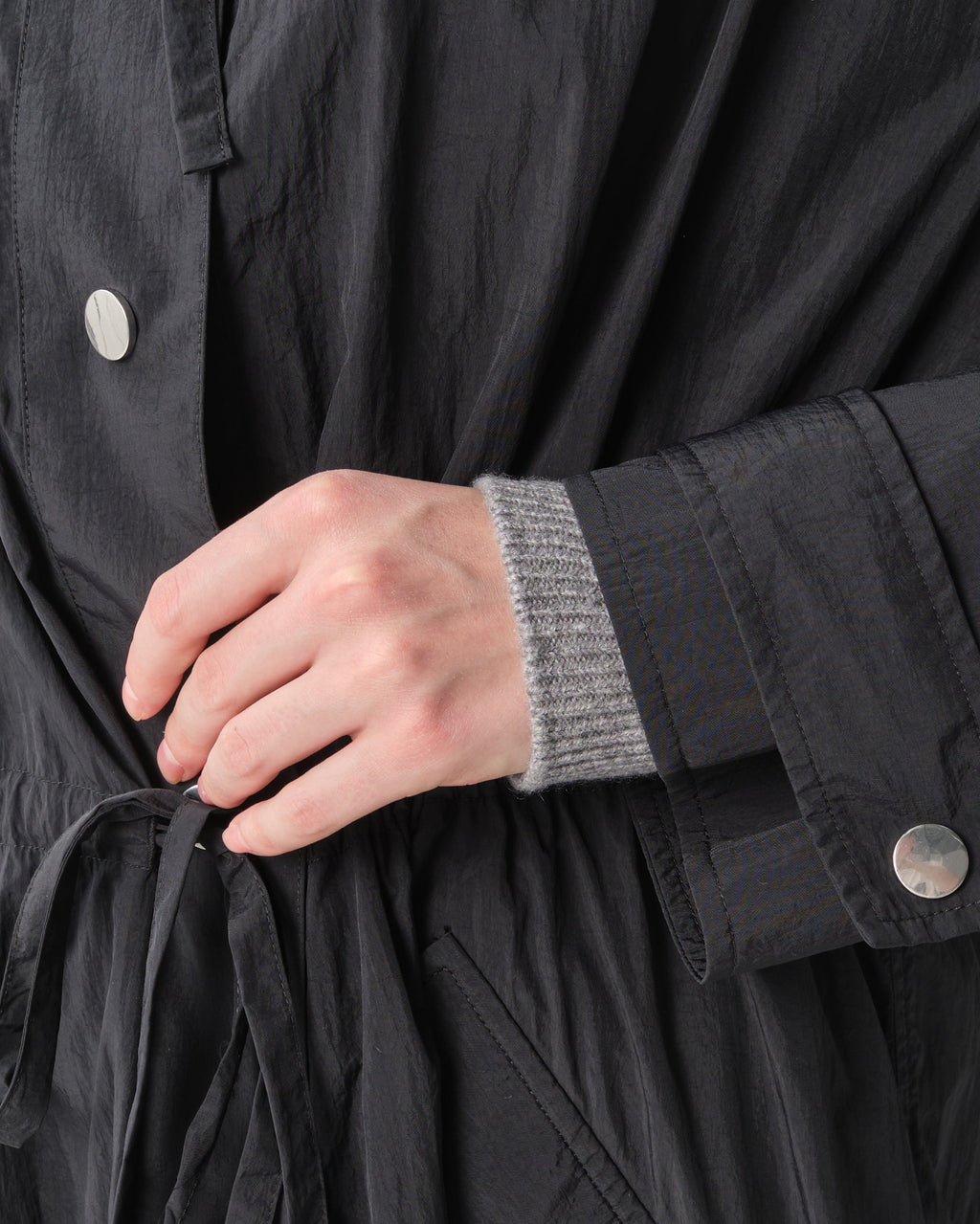 Hooded Parka in Nylon