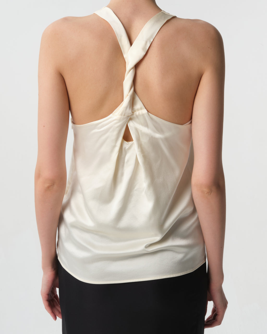 Estor Silk Satin Tank Top
