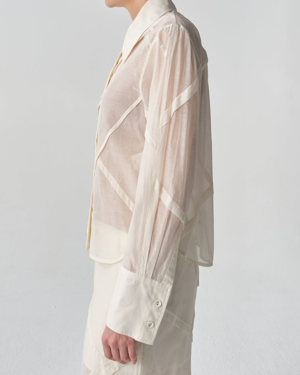Parachute-Cuts Button-Down Shirt