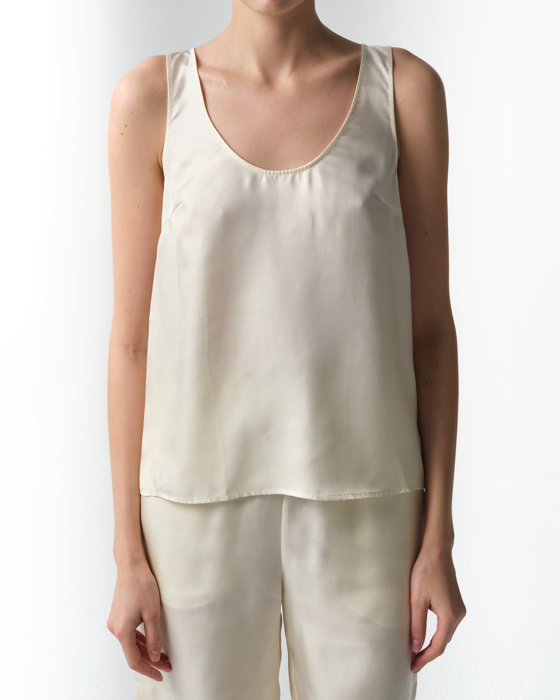 Gaby Silk Tank Top