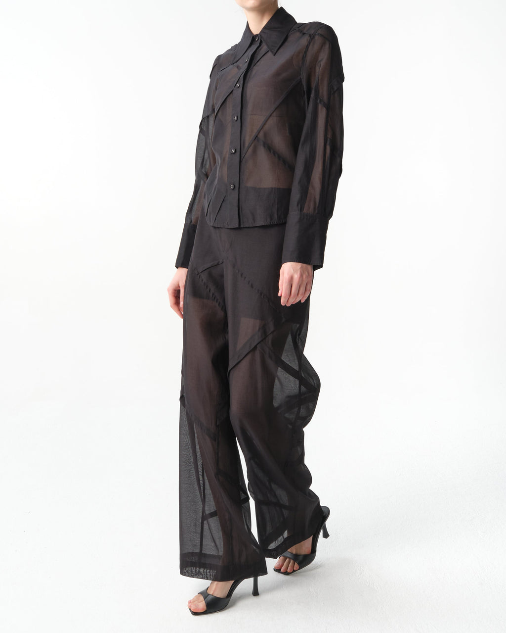 Parachute-Cuts Button-Down Shirt