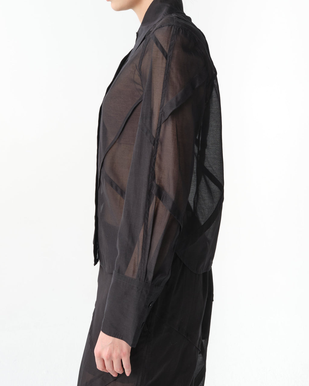 Parachute-Cuts Button-Down Shirt