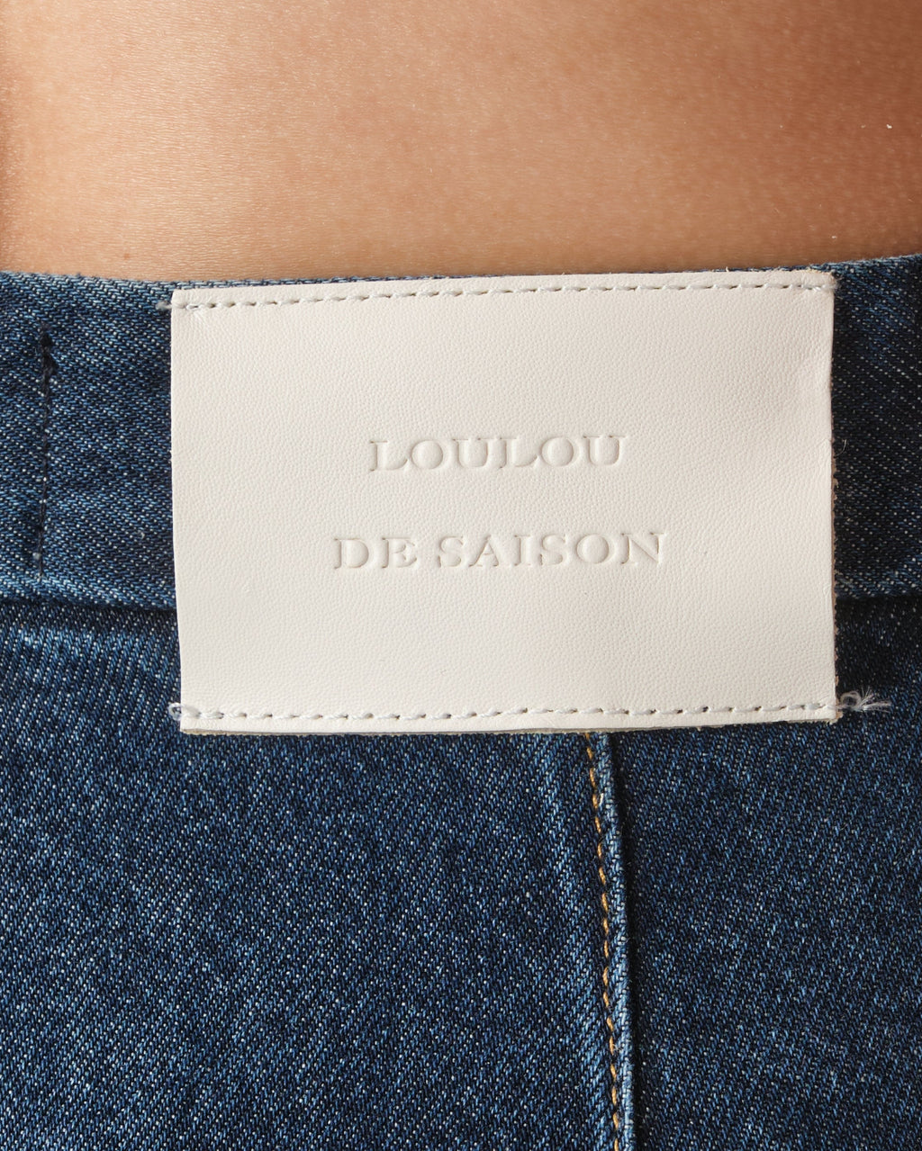 Attu Pleated Wide-Leg Jeans