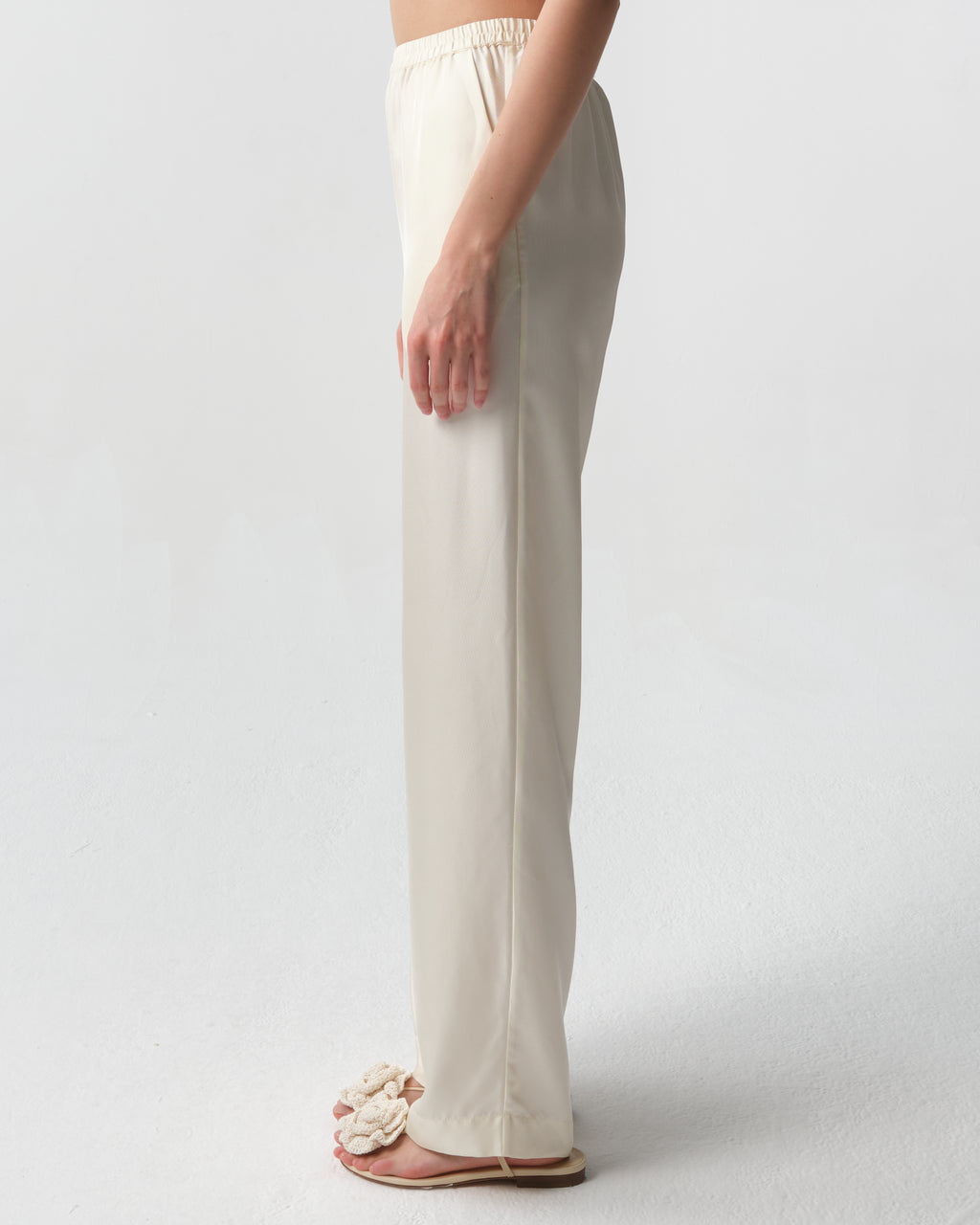 Alera Silk Twill Trousers
