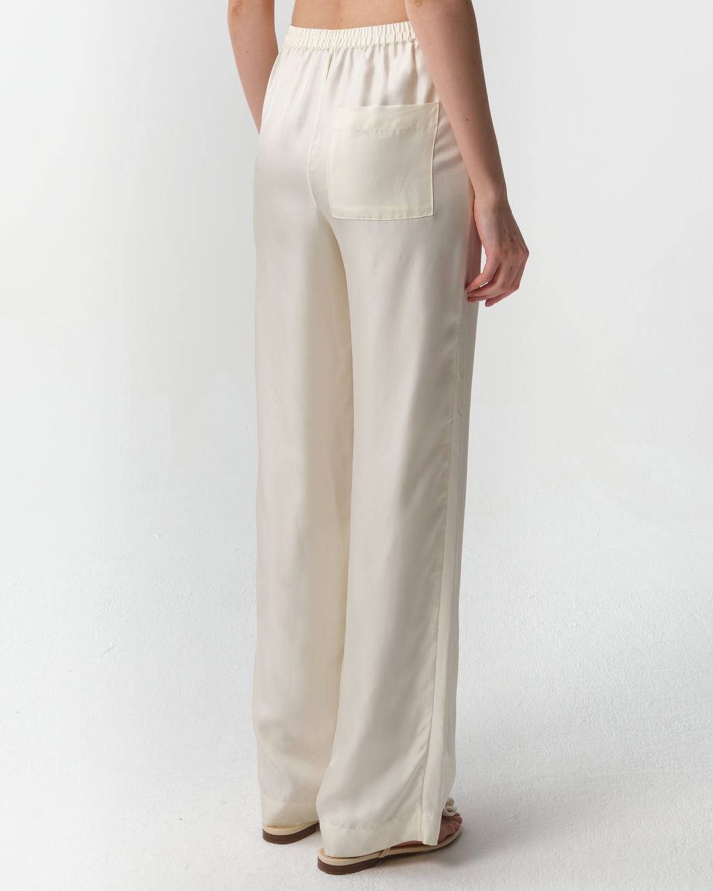 Alera Silk Twill Trousers