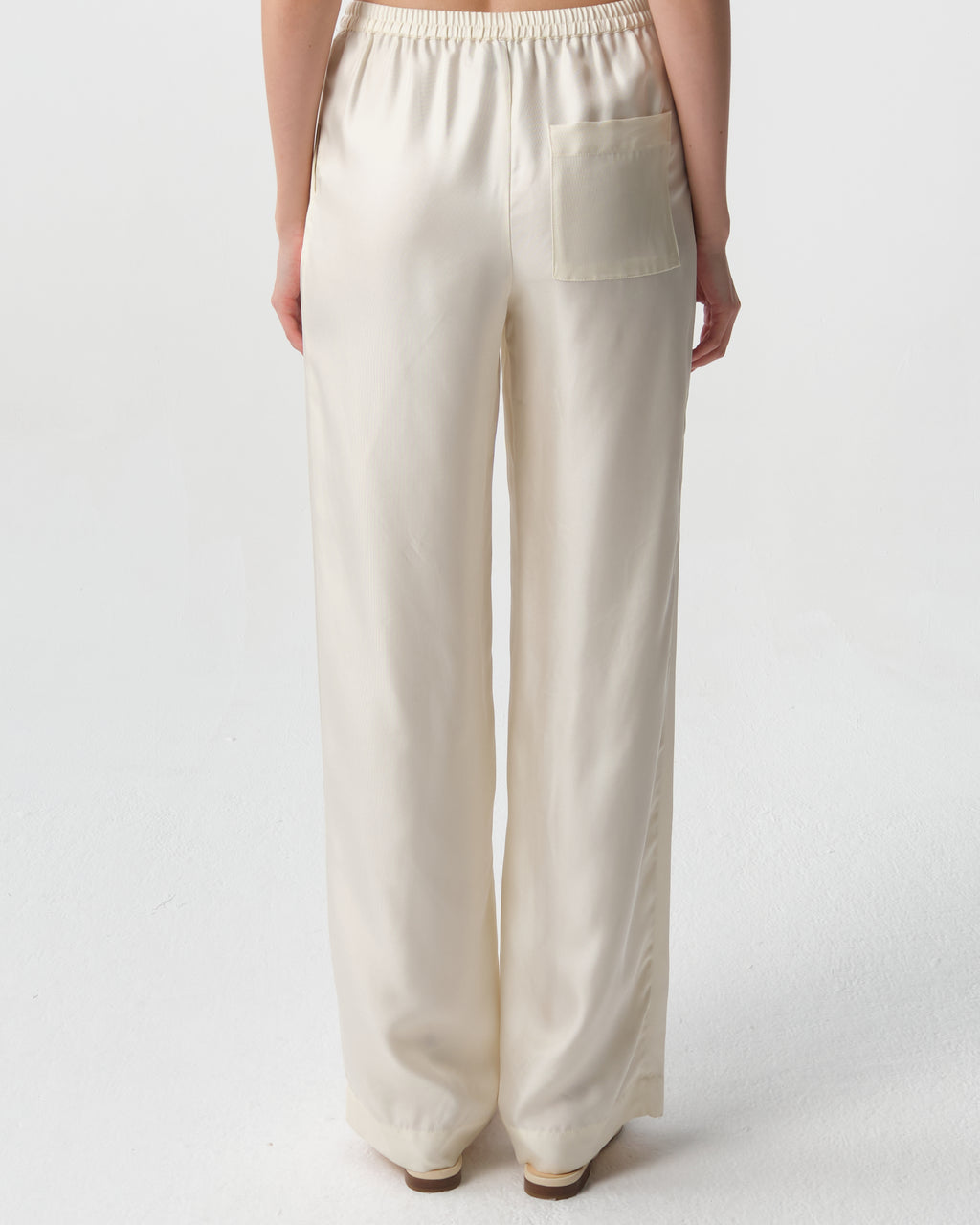 Alera Silk Twill Trousers