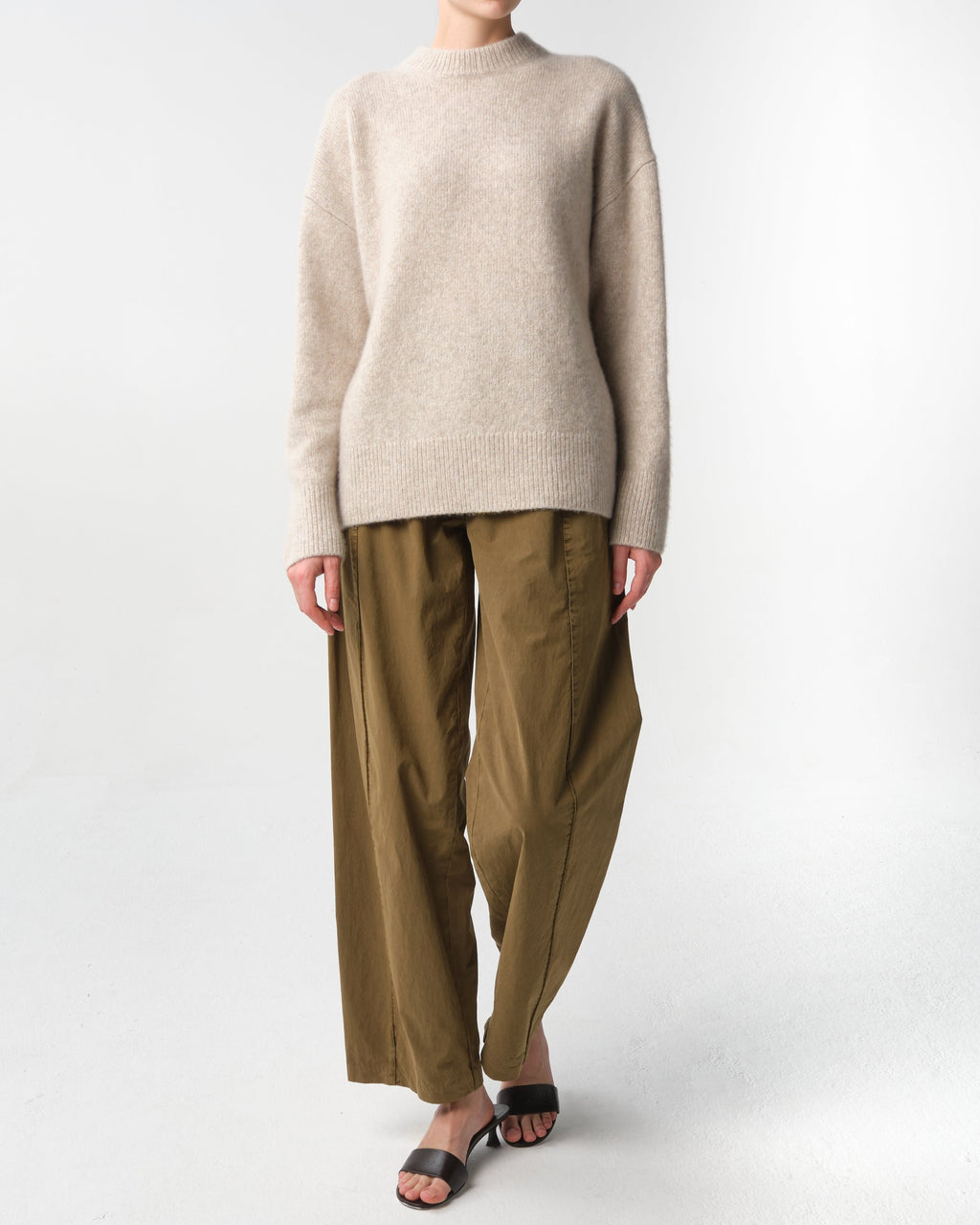 Cashmere-Silk Blend Sweater