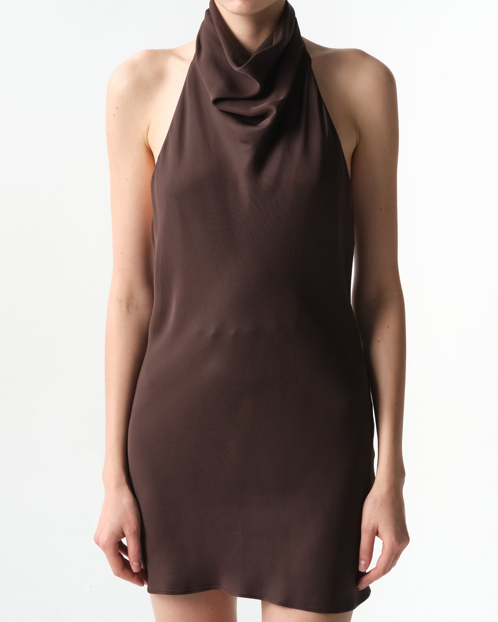 Camille Satin Mini Dress