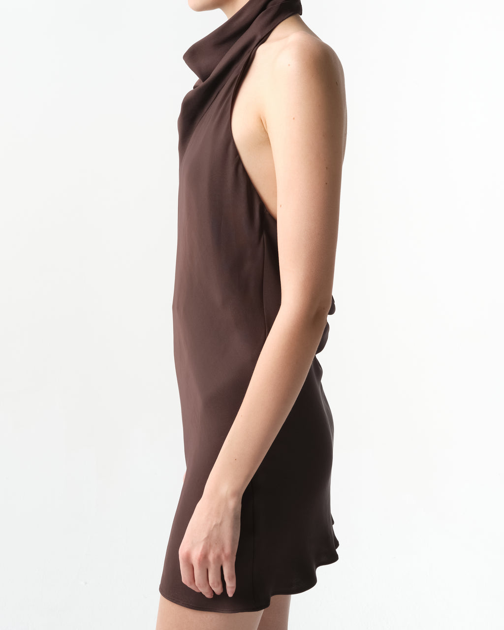 Camille Satin Mini Dress