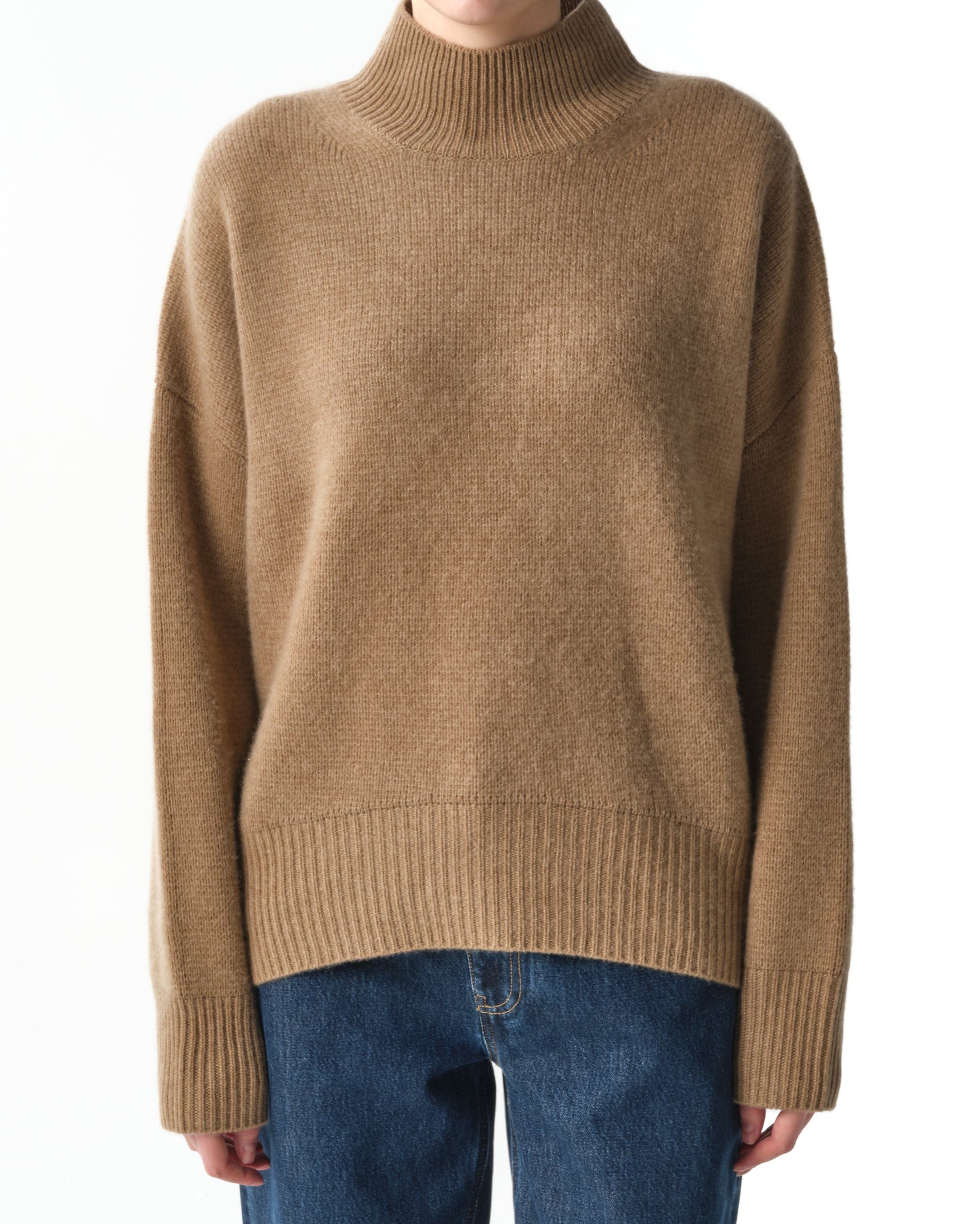 NANTES Brushed Cashmere Sweater