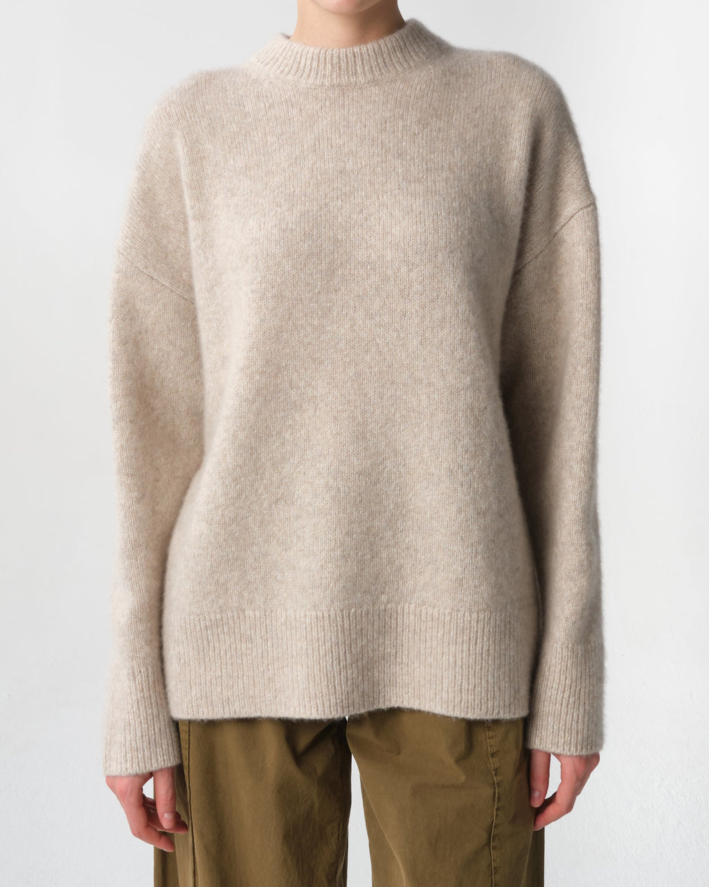 Cashmere-Silk Blend Sweater
