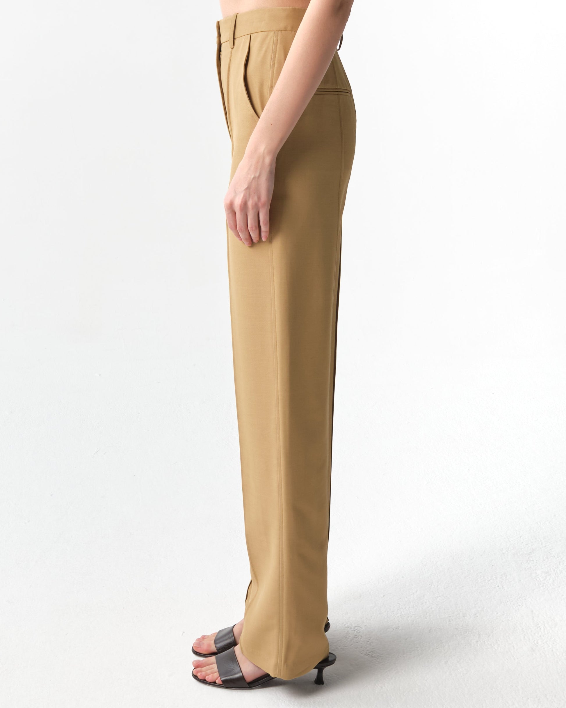 Woven Straight-Leg Pants