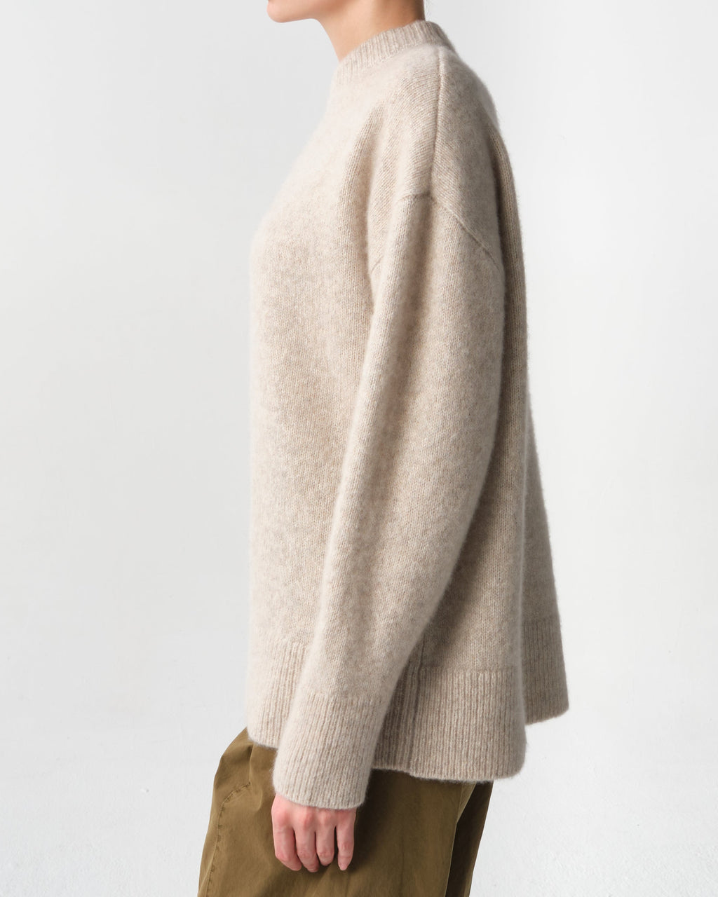 Cashmere-Silk Blend Sweater