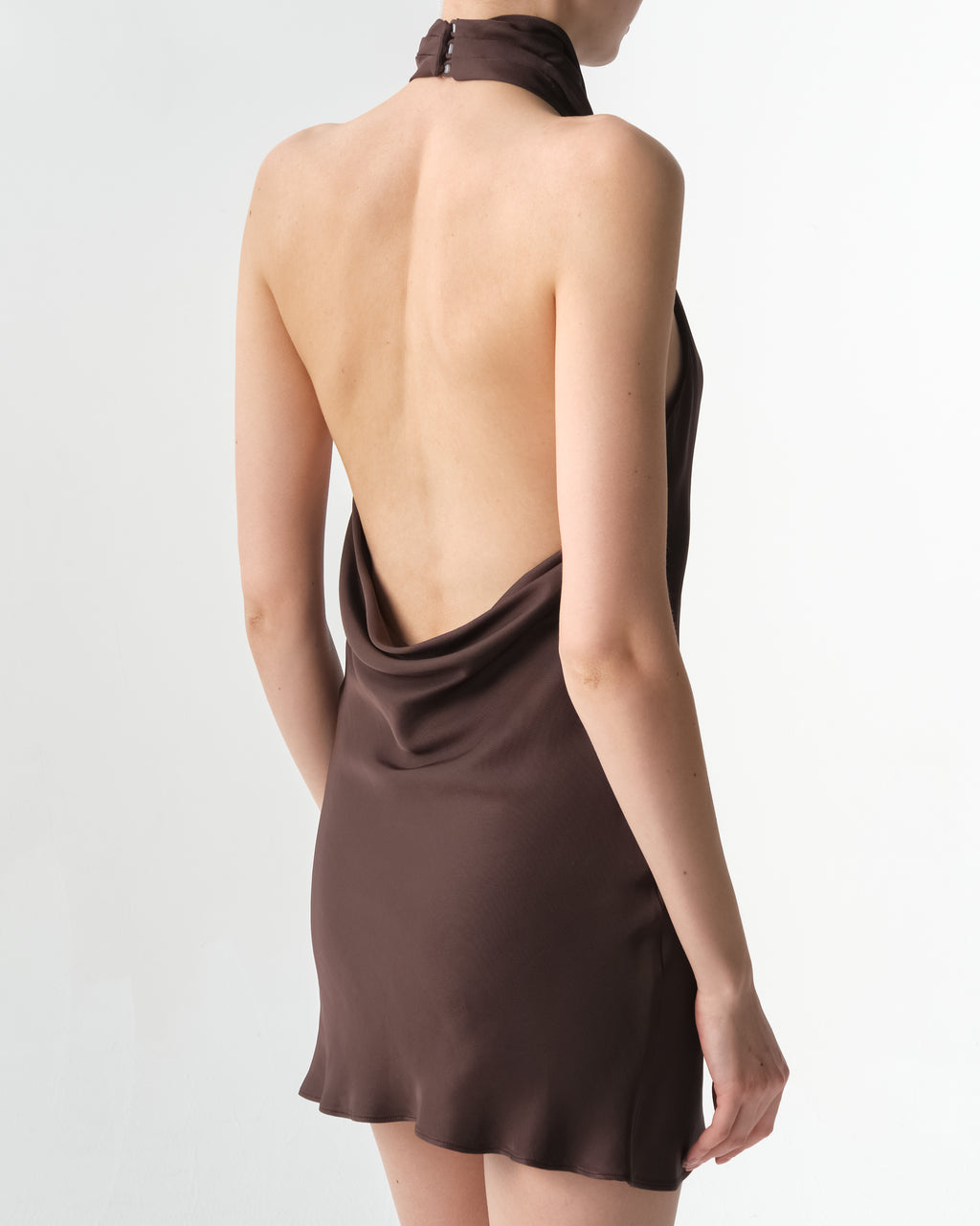 Camille Satin Mini Dress