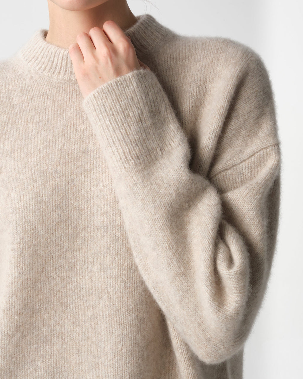 Cashmere-Silk Blend Sweater