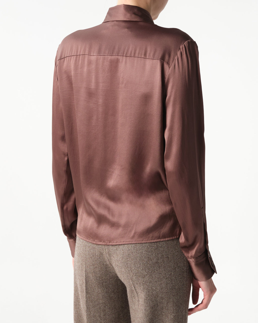Camilla Wrap-Over Silk Shirt