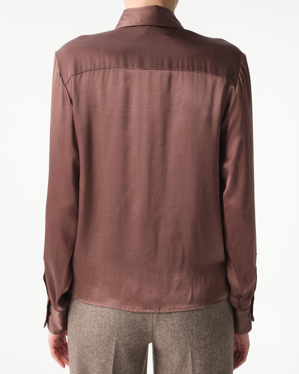 Camilla Wrap-Over Silk Shirt