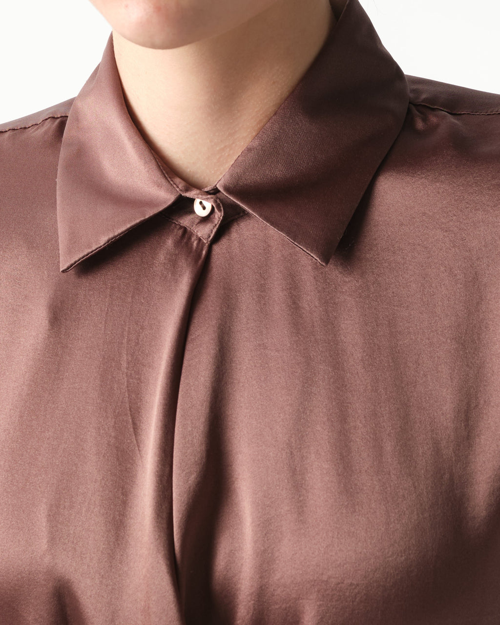 Camilla Wrap-Over Silk Shirt