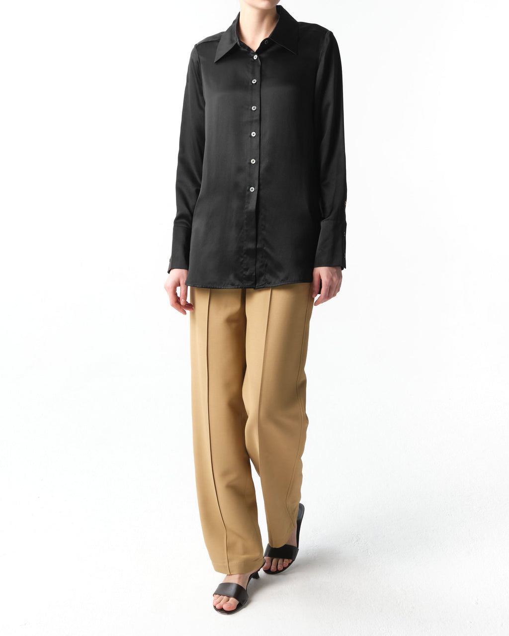 Woven Straight-Leg Pants