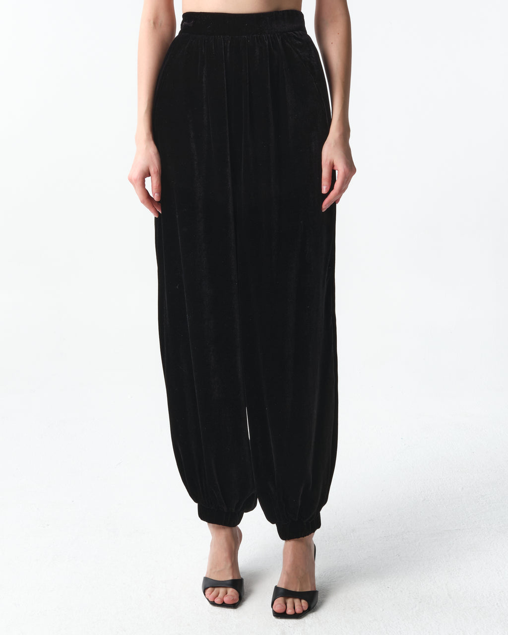 Velvet Harem Pants