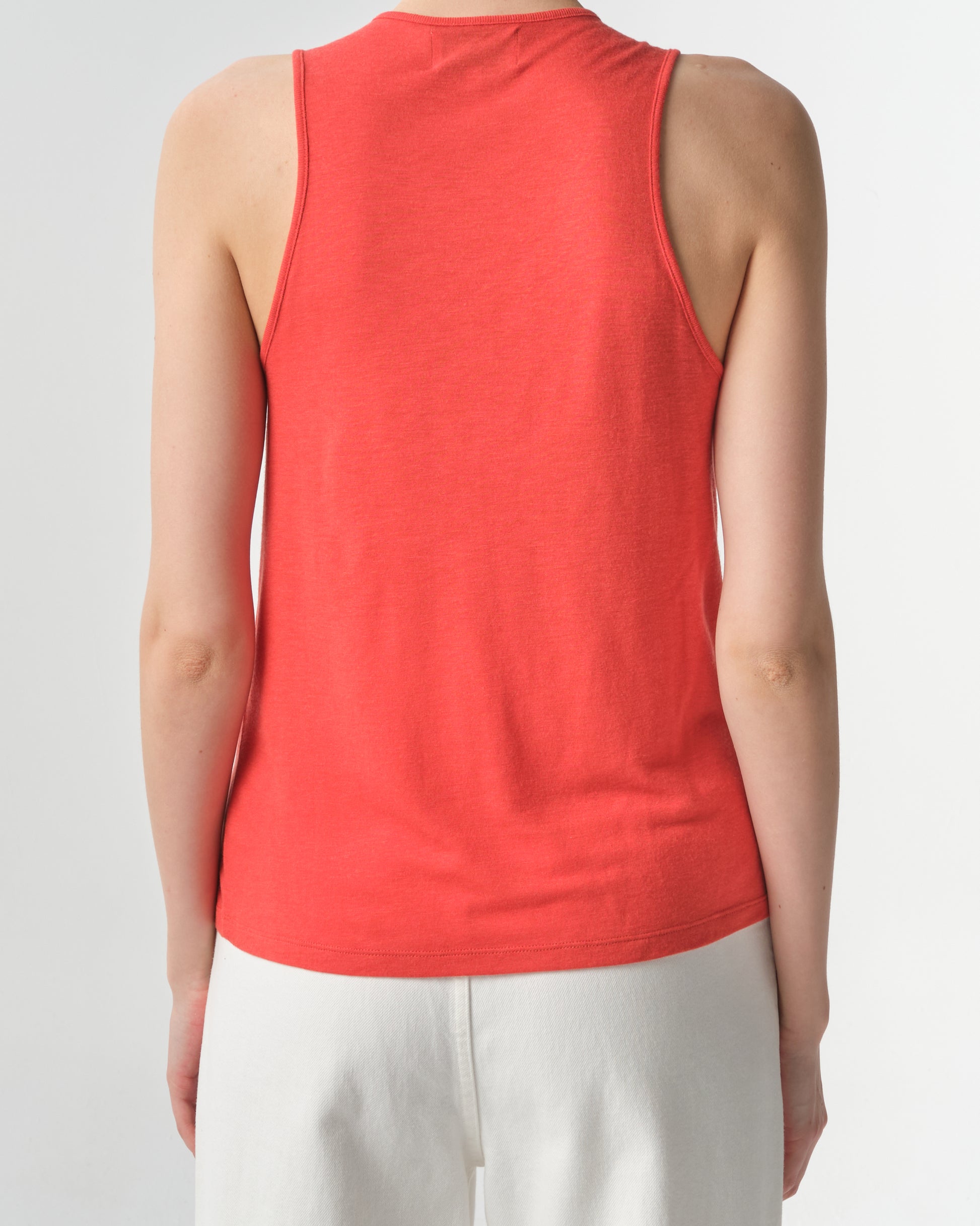 Albia Loose-Fit U-Neck Tank Top